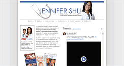 Desktop Screenshot of jennifershu.com